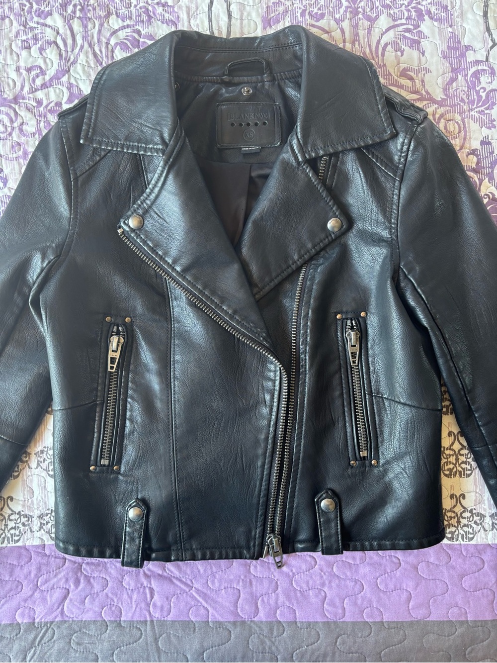 Vegan Leather Jacket